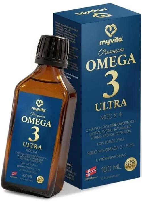 MyVita Omega-3 Ultra, 100 ml — preț și oferte