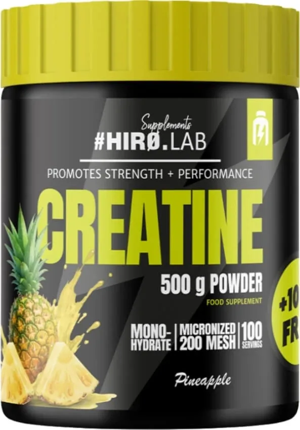 HIRO.LAB Creatină ananas 500g — preț și oferte