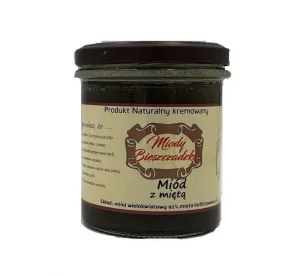 Miody Bieszczadzkie Miód z mint 400 g