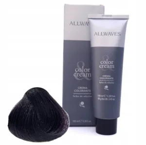 ALLWAVES Vopsea de păr 4.2 mediu violet maro 100 ml