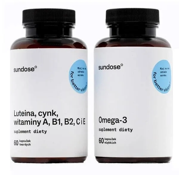 Sundose For Better Vision Set Luteină, zinc, vitaminele A, ... — preț și oferte