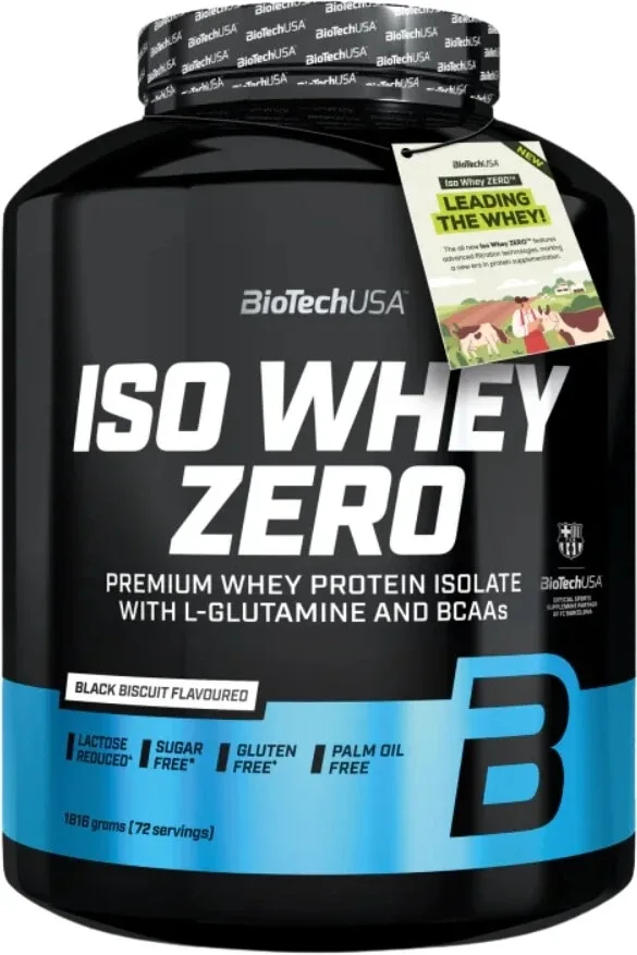 BioTech Statele Unite ale Americii Iso Whey Zero Black Biscuit 1816 g — preț și oferte