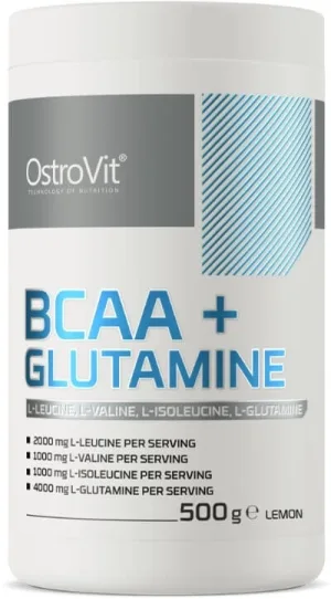 OstroVit BCAA + Glutamine Lemon 500 g
