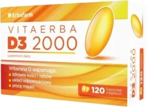 VitaErba D3 2000 120 capsule