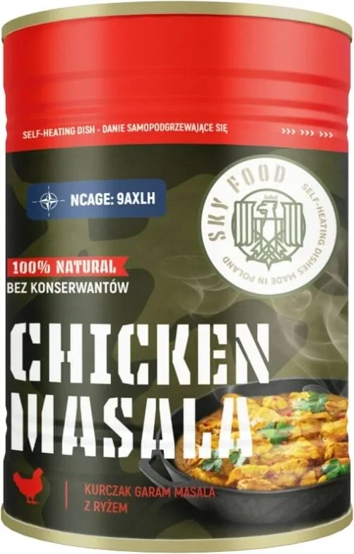 SKY FOOD Pui garam masala cu orez 400 g — preț și oferte