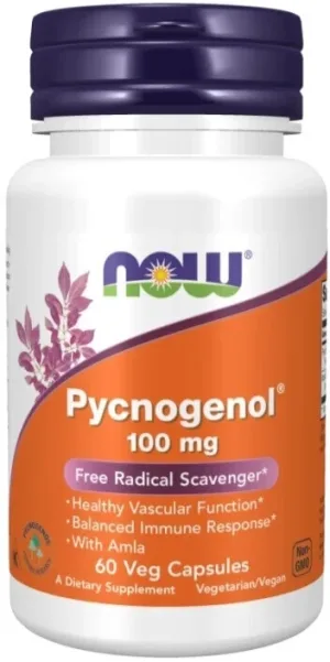 Now Foods Pycnogenol 100 mg 60 capsule