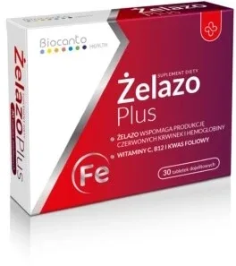Biocanto Fier Plus 30 comprimate