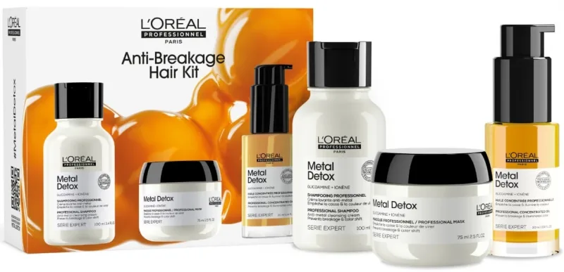 L'oreal Professionel Metal Detox mini Trio șampon, mască, ... L'Oréal Paris — preț și oferte