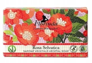 FLORINDA Săpun natural mozaic italian de trandafir sălbatic 200 g