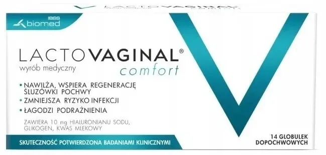 Lactovaginal Comfort, -, globule intravaginale, 14 globule — preț și oferte