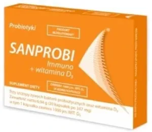 Sanprobi Immuno + Vitamina D3 20 capsule
