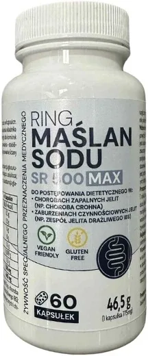 Ring Butirat de sodiu SR 500 Max 60 capsule
