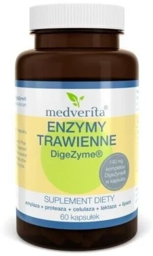 Medverita Enzime digestive 60 capsule