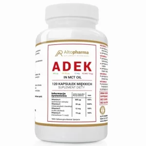 Altopharma ADEK în ulei MCT 120 capsule