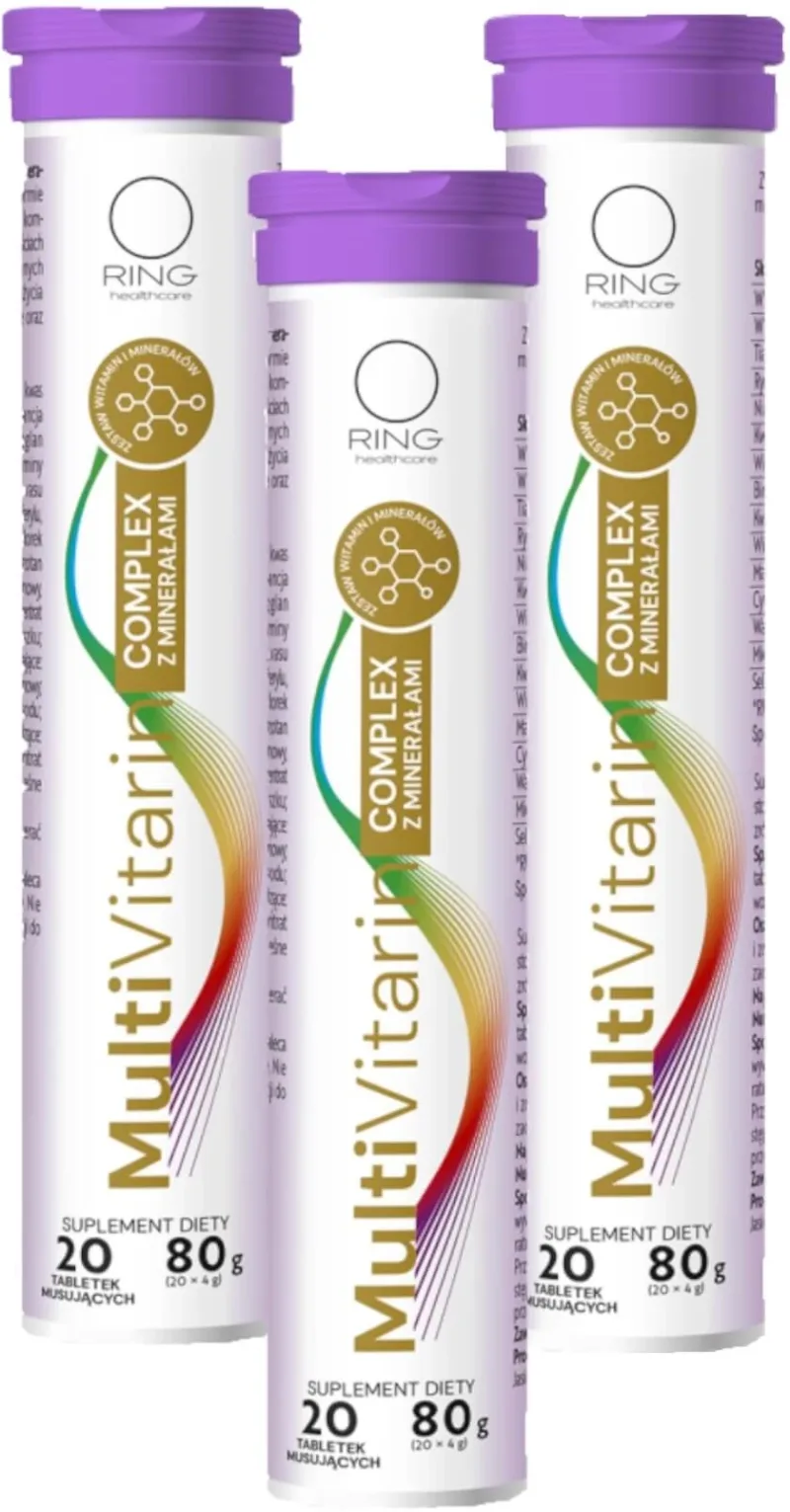 Ring MultiVitarin Complex cu minerale 20 comprimate Multi-pack ... — preț și oferte