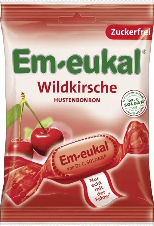 Em-Eukal Bomboane de cireșe fără zahăr 75 g — preț și oferte