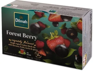 Ceai negru Dilmah Ceylon cu aromă de fructe de pădure și ...