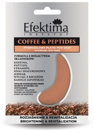 EFEKTIMA CAFEINA ȘI PEPTIDE Plasturi hidrogel pentru ochi 1 ... — preț și oferte