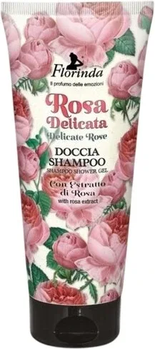 Gel de duș cu trandafir delicat FLORINDA 200 ml — preț și oferte