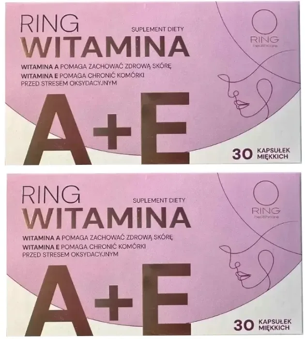 Ring Vitamina A + E 30 capsule Multipack x 2 — preț și oferte
