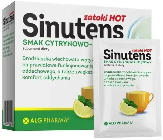 Sinutens Zatoki Hot 10 pliculețe — preț și oferte