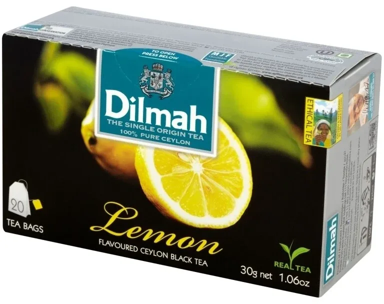 Ceai negru Dilmah Ceylon cu aromă de lămâie 20 ... — preț și oferte