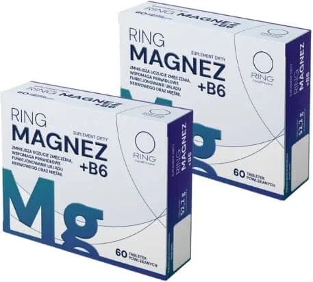 Ring Magneziu + B6 60 comprimate Multipack x 2 — preț și oferte