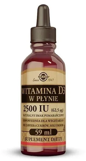 SOLGAR Vitamina D3 lichid 59 ml