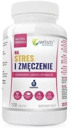 Wish pentru stres și oboseală 120 comprimate — preț și oferte
