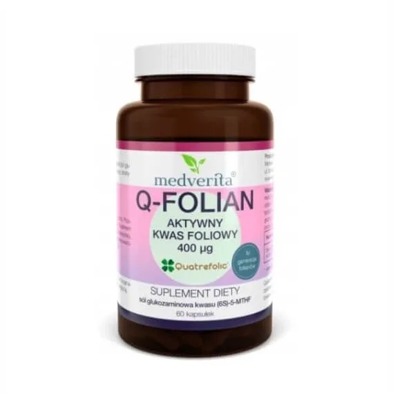 Medverita Q-Folate 60 capsule — preț și oferte
