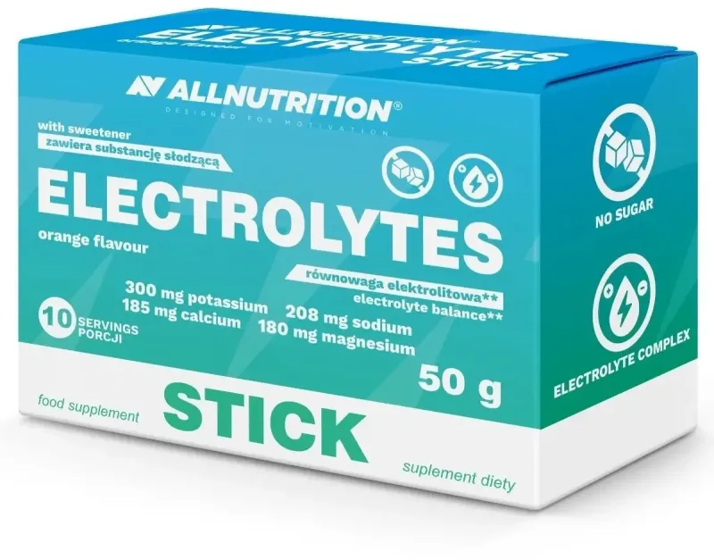 Allnutrition Electrolytes aromă de portocale 50g — preț și oferte