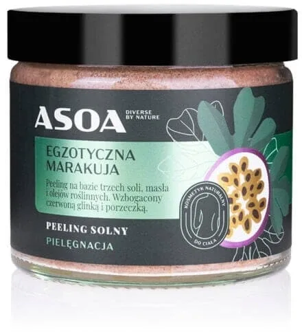 Asoa Exotic Maracuja sare scrub pentru corp 250ml — preț și oferte