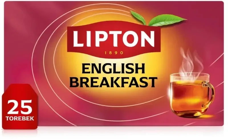 Lipton ENGLISH BREAKFAST ceai negru 25 pungi — preț și oferte