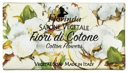 FLORINDA Săpun natural vegetal din flori de bumbac 100 g — preț și oferte