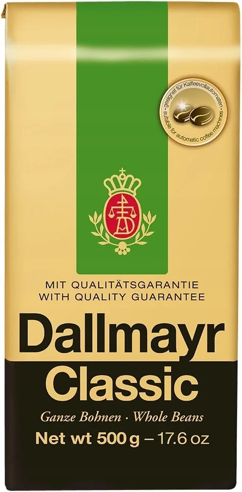 Boabe de cafea Dallmayr Classic Intense 500 g — preț și oferte