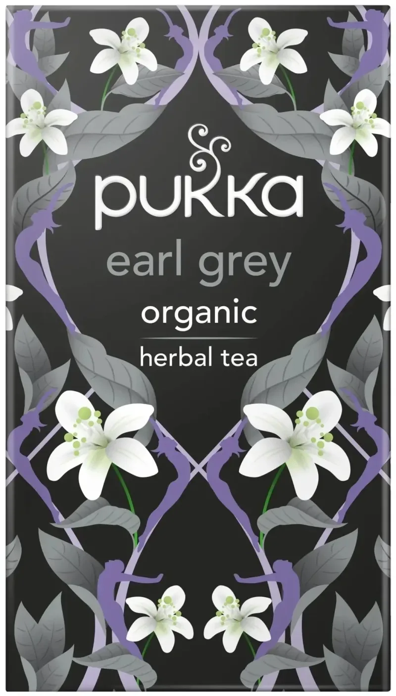 PUUKA Organic Gorgeous Earl Grey Black Tea 20 pliculețe — preț și oferte