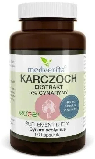 Medverita Extract de anghinare 5% cinarină 60 capsule — preț și oferte