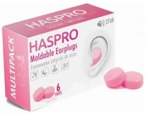 Haspro Dopuri de urechi modelate 6 perechi Roz — preț și oferte