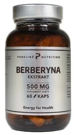 PURELINE Berberină 500mg 60 capsule — preț și oferte