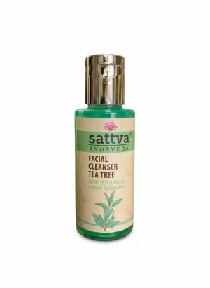 Gel de spălare a feței Sattva Tea Tree 100 ml
