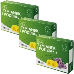Ring Thyme And Coltsfoot + 24 pastile Multi-pack x 3