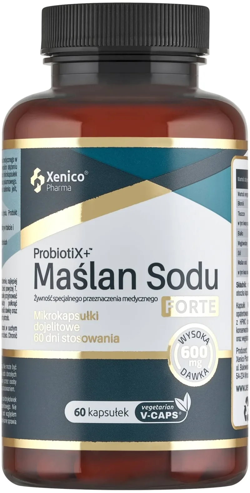 Xenico ProbiotiX+ butirat de sodiu Forte 60 capsule — preț și oferte