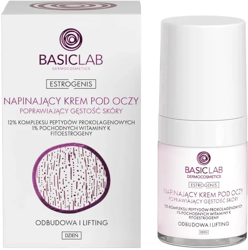 BasicLab Estrogenis Tightening eye cream pentru îmbunătățirea ... — preț și oferte