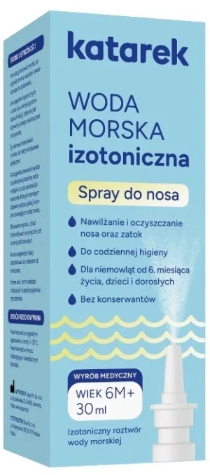 Katarek apă de mare izotonică 30 ml