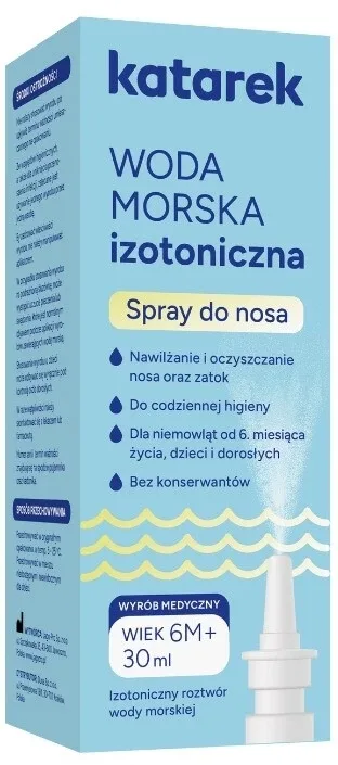 Katarek apă de mare izotonică 30 ml — preț și oferte