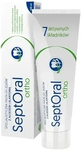 SeptOral Ortho Pastă de dinți cu aloe vera și alantoină ... — preț și oferte