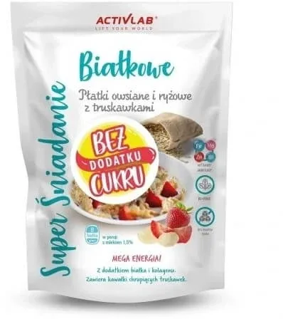 Activlab Super Breakfast fulgi de ovăz și orez cu ... — preț și oferte