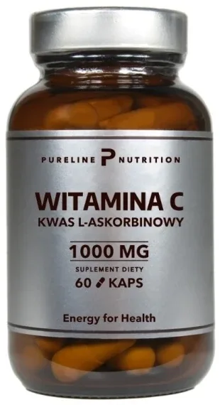 Pureline Nutrition Vitamina C 1000mg 60 capsule — preț și oferte