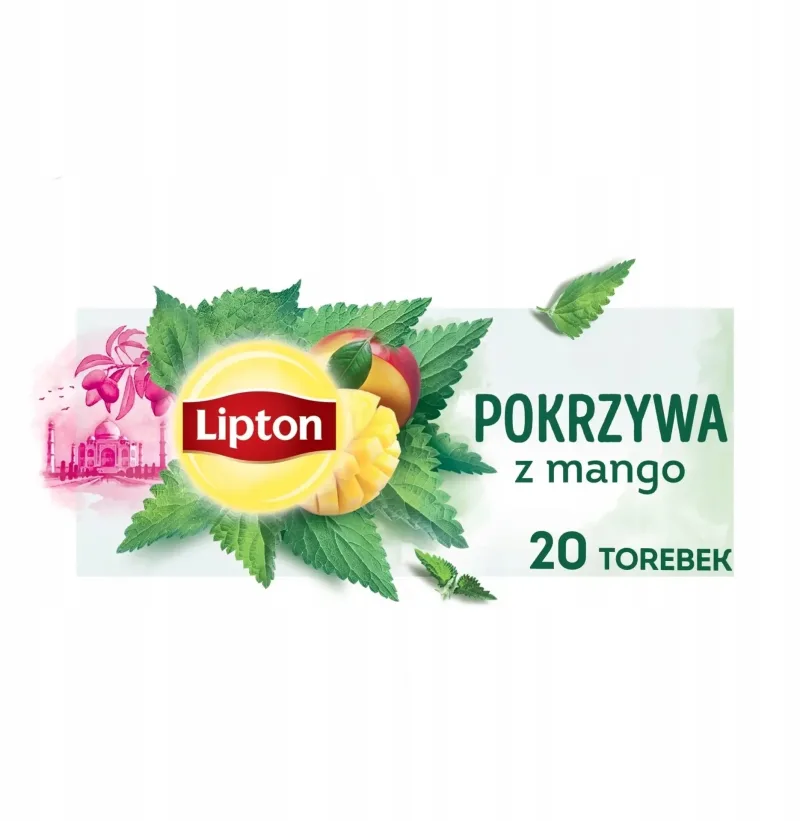 Lipton Mango Nettle ceai de plante 20 plicuri — preț și oferte
