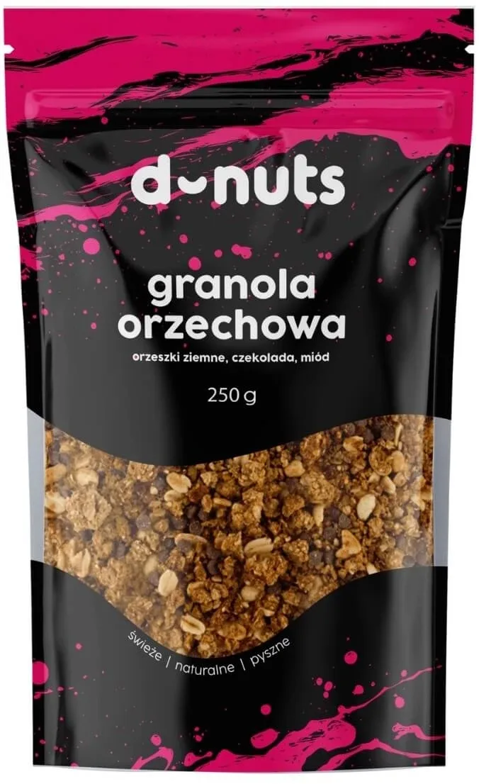 D-nuts Granola cu nucă 250 g — preț și oferte